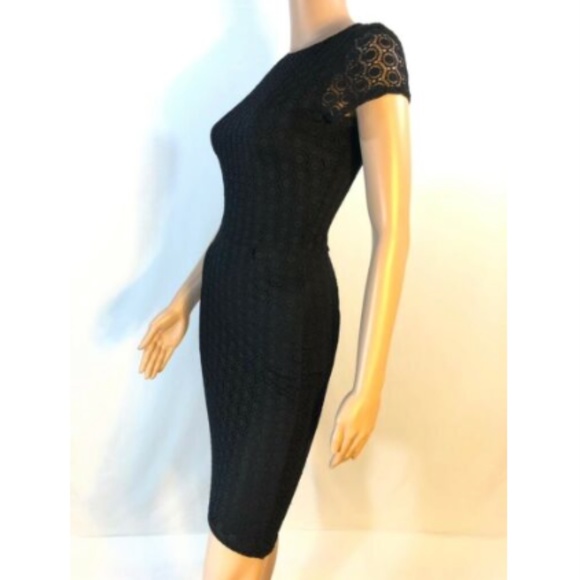 Love Ady Women’s Dress Pencil Stretch Black Zip S - Picture 6 of 6